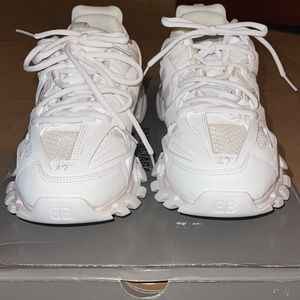 White Balenciaga Track Runners size US 9 UK 8